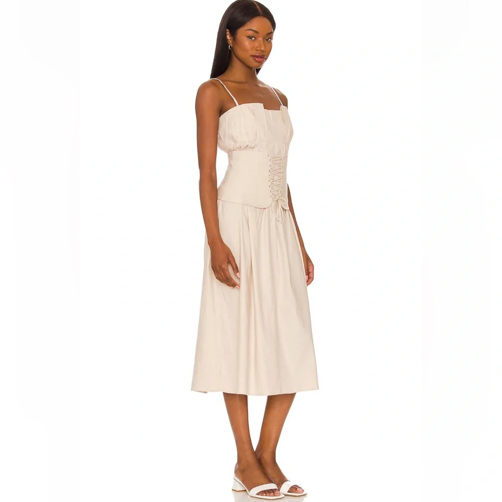 New Gianna Midi Dress Size S Revolve - Picture 3 of 8